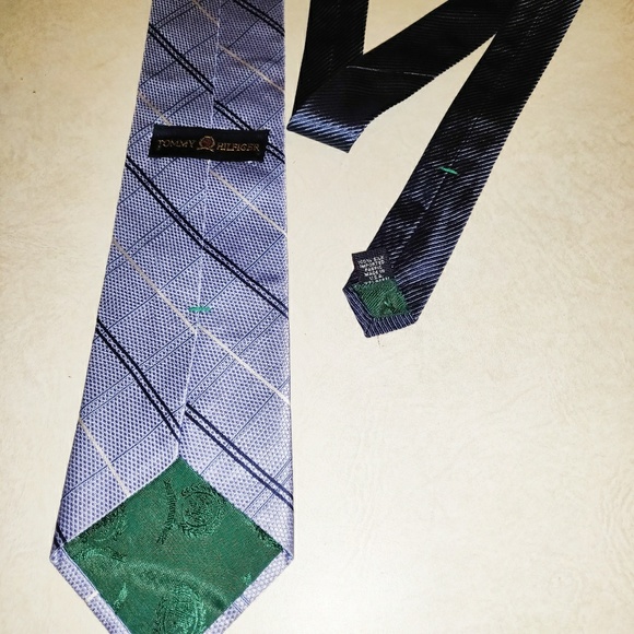 Tommy Hilfiger 100% Silk Tie **MADE IN USA** - Picture 2 of 3